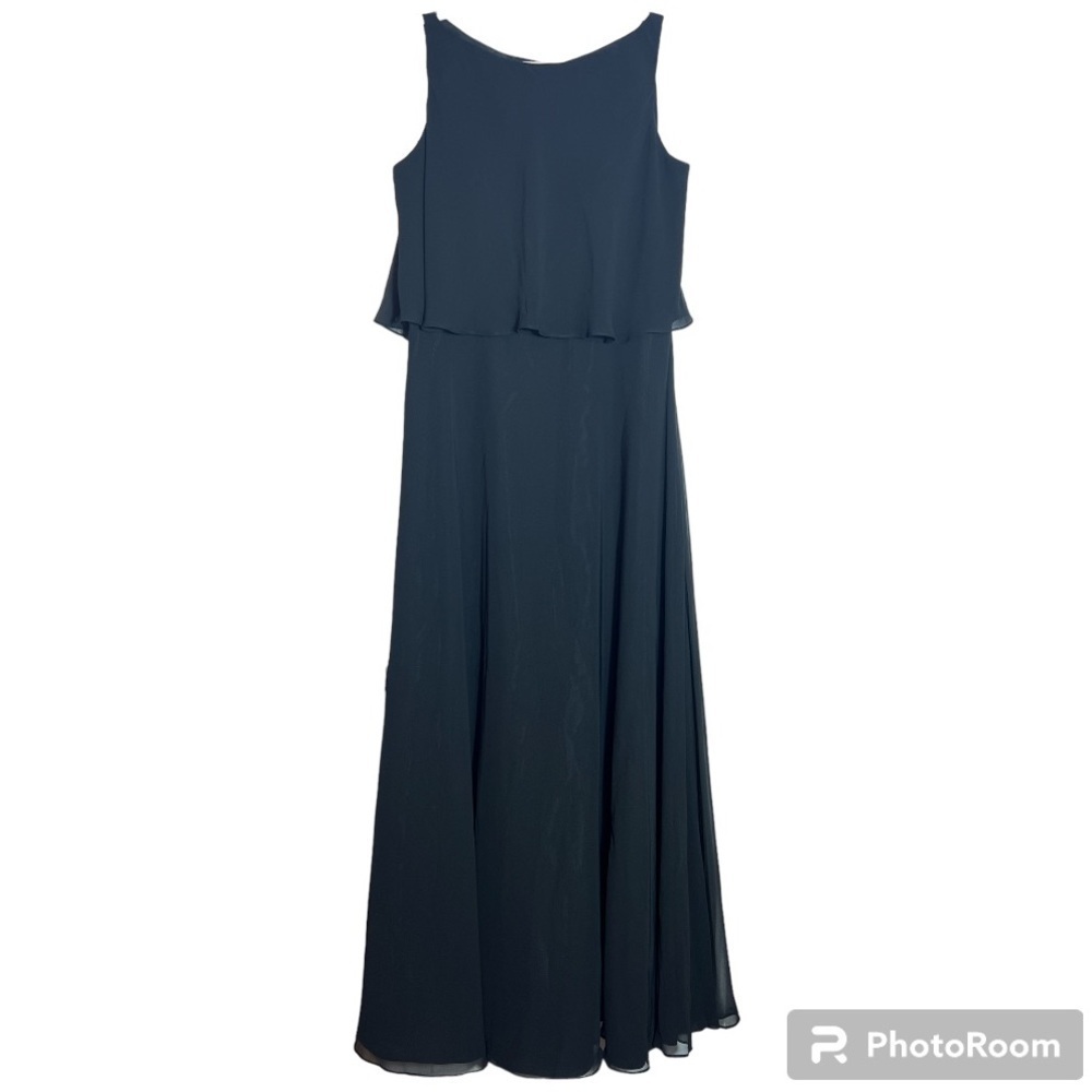 Mori Lee Madeline Gardner Black Formal Dress, Size 16